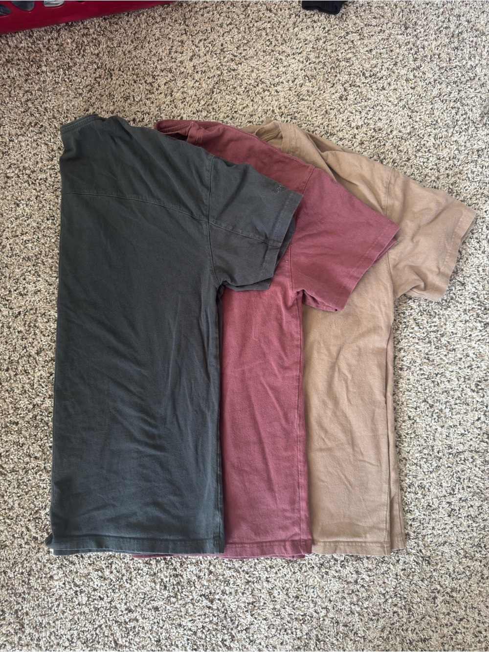 Alphalete Men's Crew Neck T-Shirt - Brown, Maroon, Charcoal, Teal - Picture 2 of 6